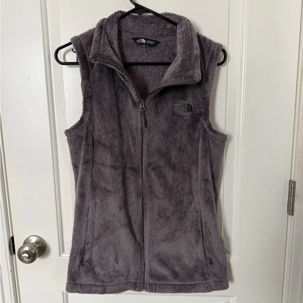 The North Face Charcoal Fleece Vest